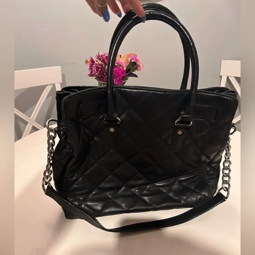 Michael Kors Quilted Hamilton Bag